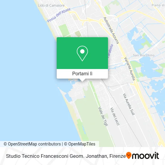 Mappa Studio Tecnico Francesconi Geom. Jonathan