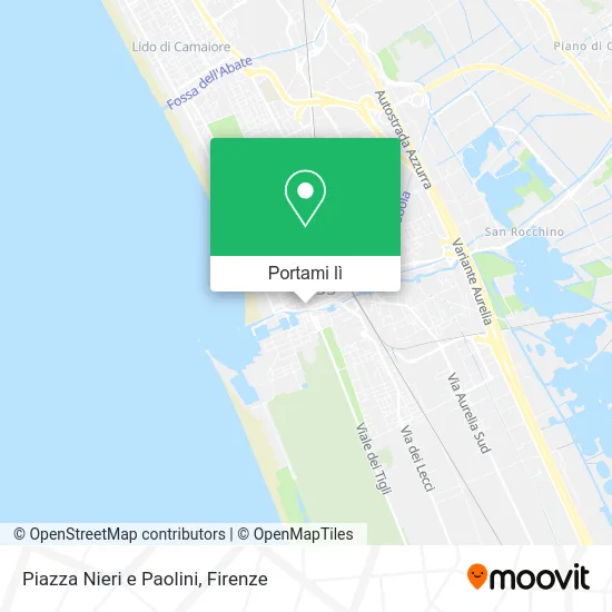 Mappa Piazza Nieri e Paolini