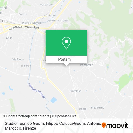 Mappa Studio Tecnico Geom. Filippo Colucci-Geom. Antonio Marocco