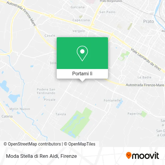 Mappa Moda Stella di Ren Aidi