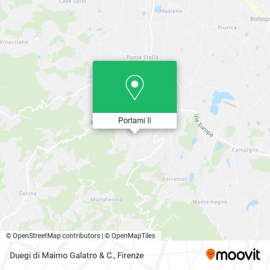 Mappa Duegi di Maimo Galatro & C.