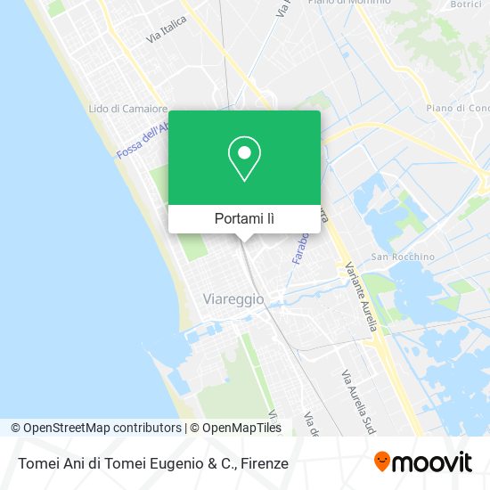 Mappa Tomei Ani di Tomei Eugenio & C.