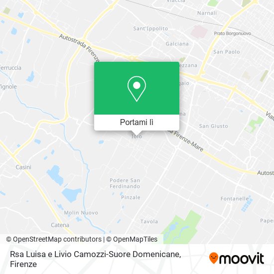 Mappa Rsa Luisa e Livio Camozzi-Suore Domenicane