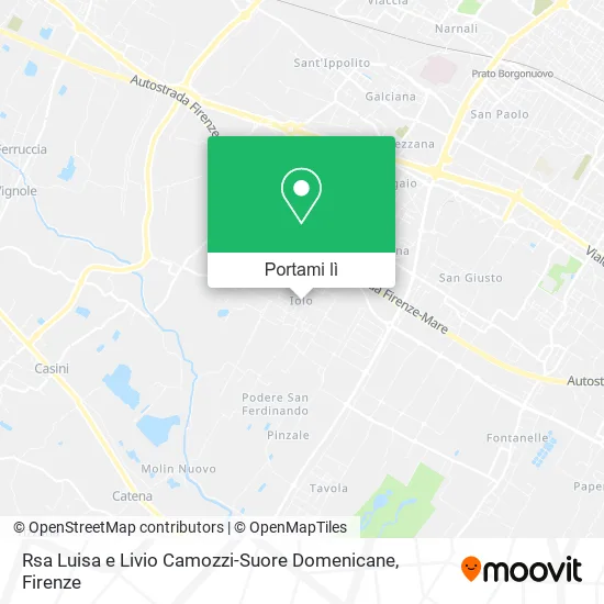 Mappa Rsa Luisa e Livio Camozzi-Suore Domenicane