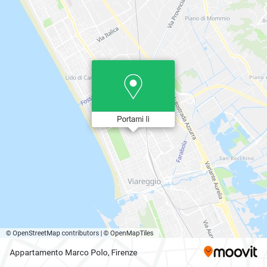 Mappa Appartamento Marco Polo