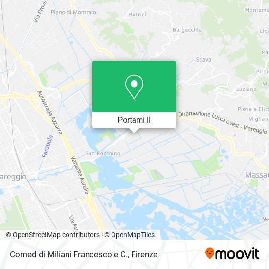 Mappa Comed di Miliani Francesco e C.