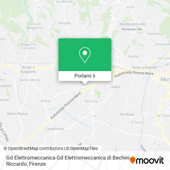 Mappa Gd Elettromeccanica Gd Elettromeccanica di Bechini Riccardo