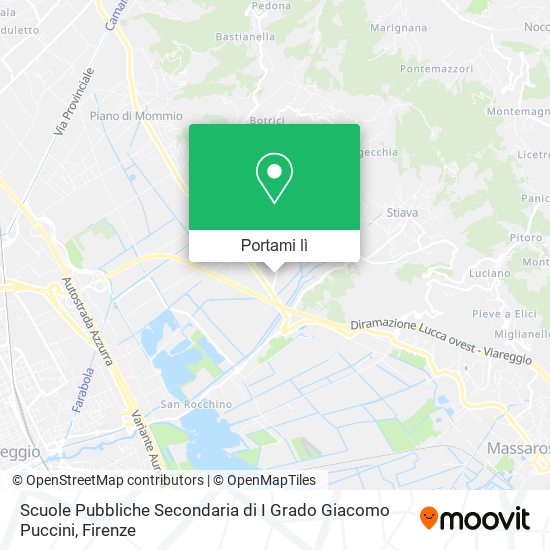 Mappa Scuole Pubbliche Secondaria di I Grado Giacomo Puccini