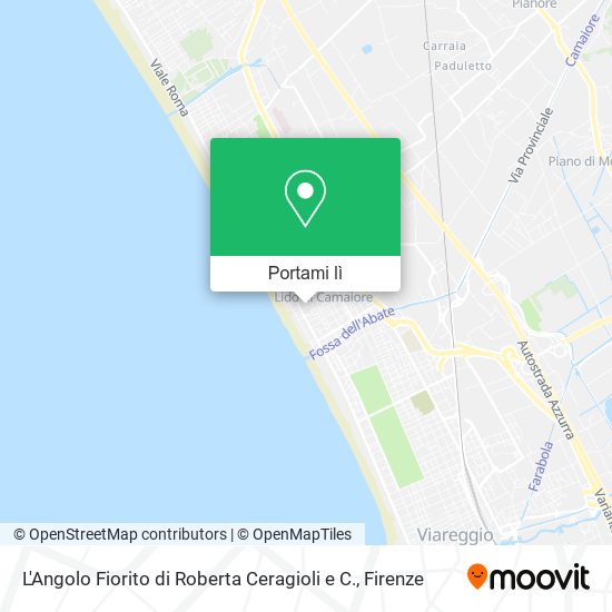 Mappa L'Angolo Fiorito di Roberta Ceragioli e C.