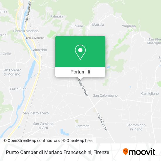 Mappa Punto Camper di Mariano Franceschini