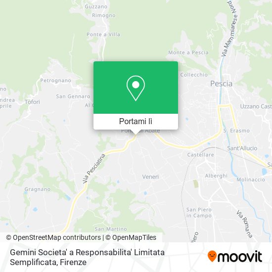 Mappa Gemini Societa' a Responsabilita' Limitata Semplificata