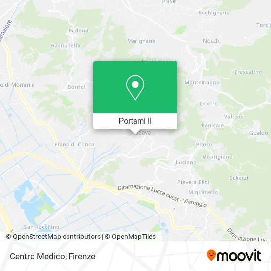 Mappa Centro Medico