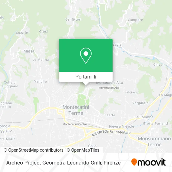 Mappa Archeo Project Geometra Leonardo Grilli