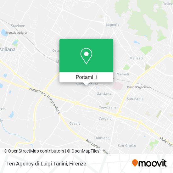Mappa Ten Agency di Luigi Tanini