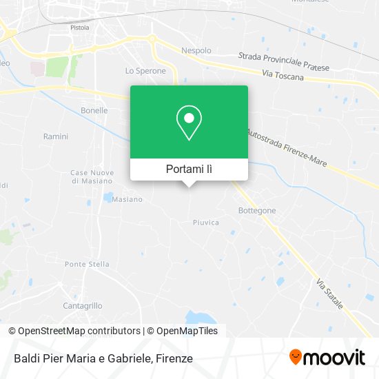 Mappa Baldi Pier Maria e Gabriele