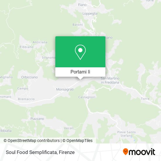 Mappa Soul Food Semplificata