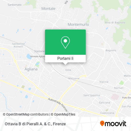 Mappa Ottavia B di Pieralli A. & C.