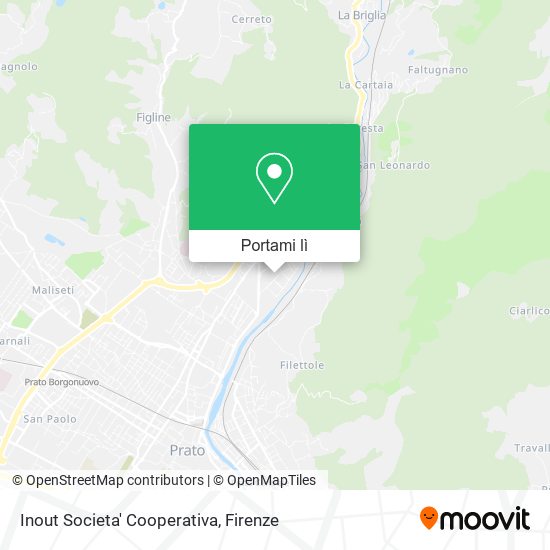 Mappa Inout Societa' Cooperativa