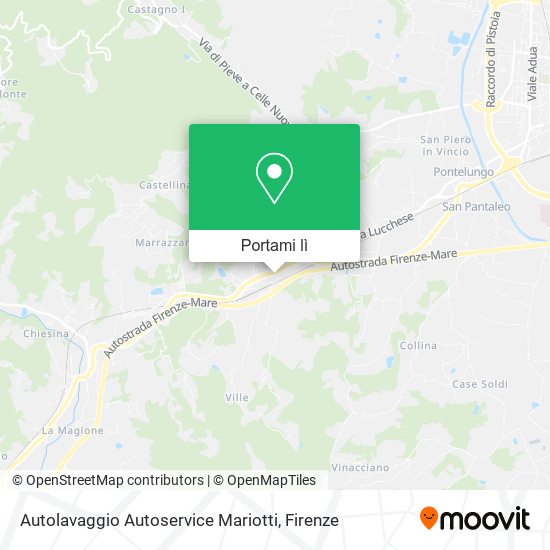 Mappa Autolavaggio Autoservice Mariotti