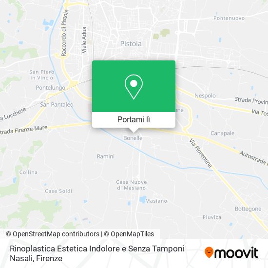 Mappa Rinoplastica Estetica Indolore e Senza Tamponi Nasali