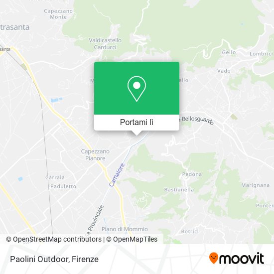 Mappa Paolini Outdoor