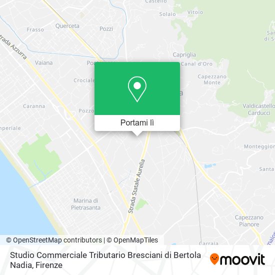 Mappa Studio Commerciale Tributario Bresciani di Bertola Nadia