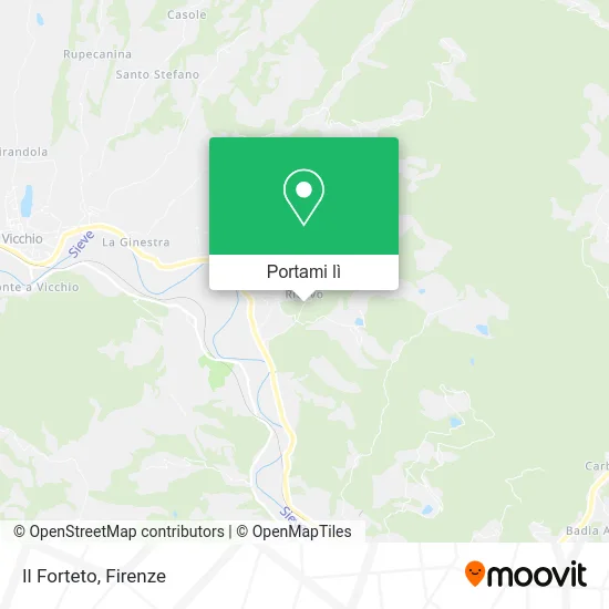 Mappa Il Forteto