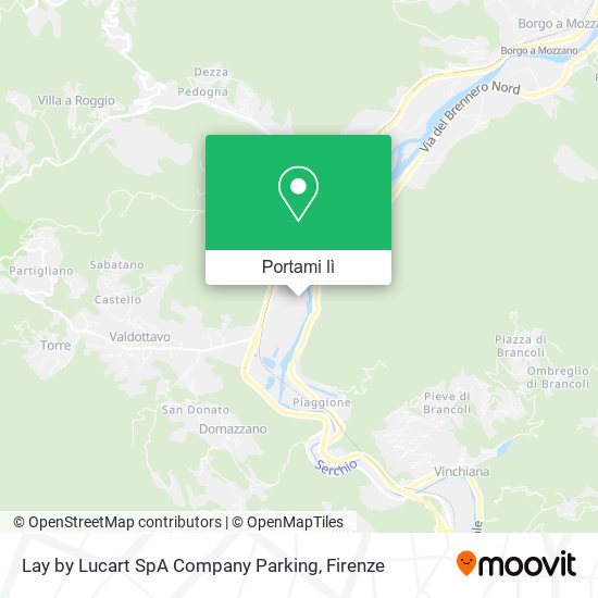 Mappa Lay by Lucart SpA Company Parking