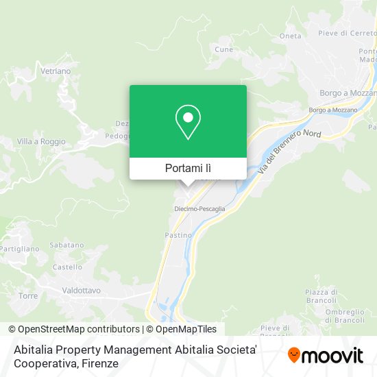 Mappa Abitalia Property Management Abitalia Societa' Cooperativa