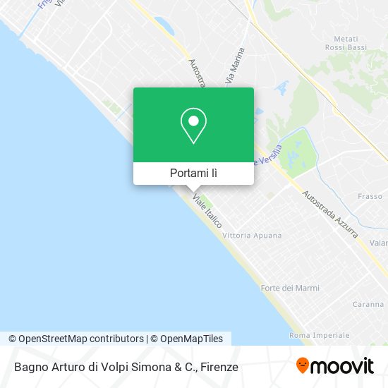 Mappa Bagno Arturo di Volpi Simona & C.