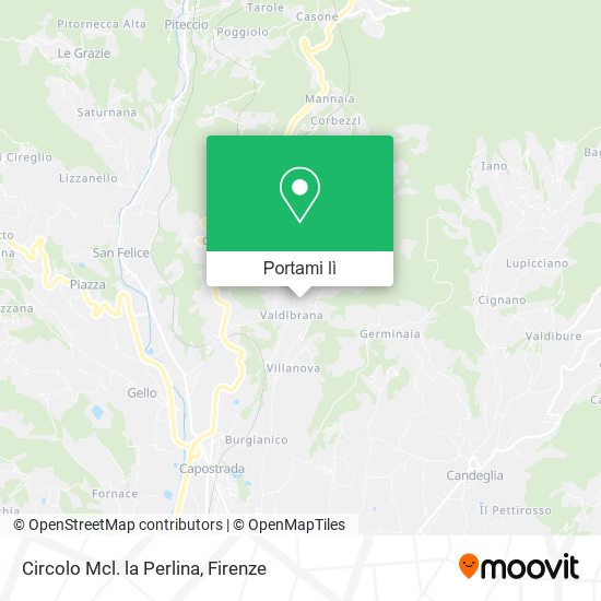 Mappa Circolo Mcl. la Perlina
