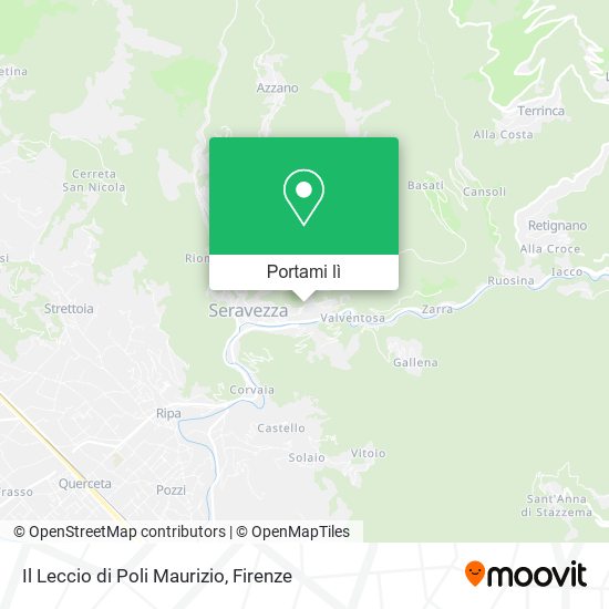 Mappa Il Leccio di Poli Maurizio