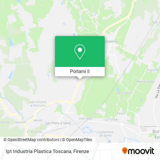 Mappa Ipt Industria Plastica Toscana