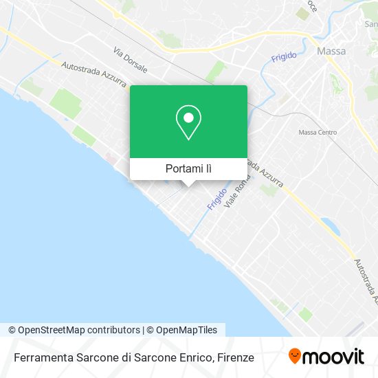 Mappa Ferramenta Sarcone di Sarcone Enrico