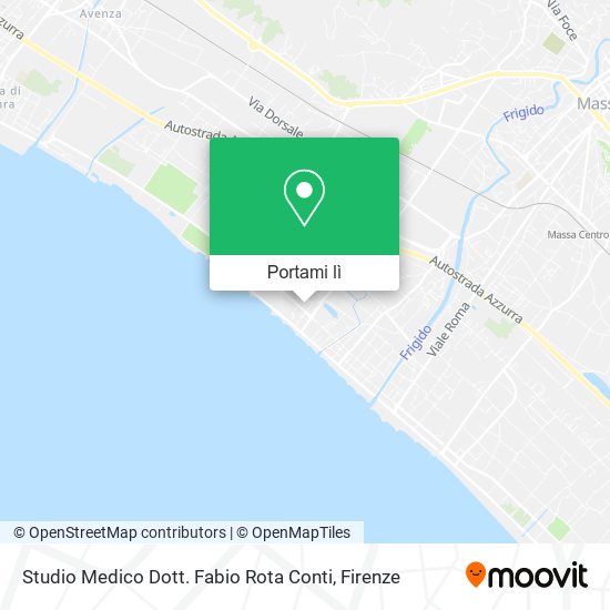 Mappa Studio Medico Dott. Fabio Rota Conti