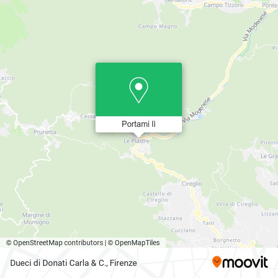 Mappa Dueci di Donati Carla & C.