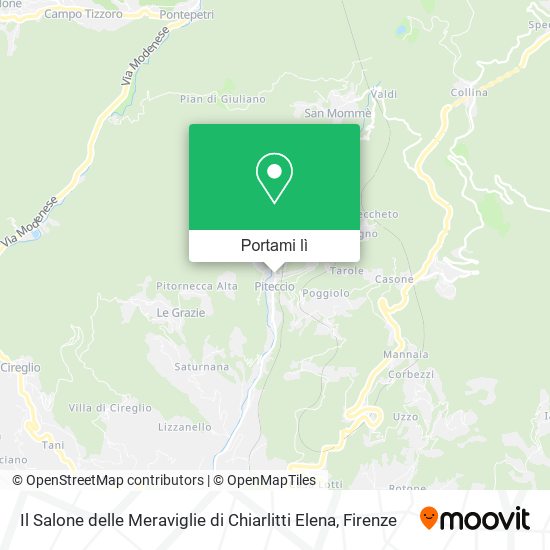 Mappa Il Salone delle Meraviglie di Chiarlitti Elena