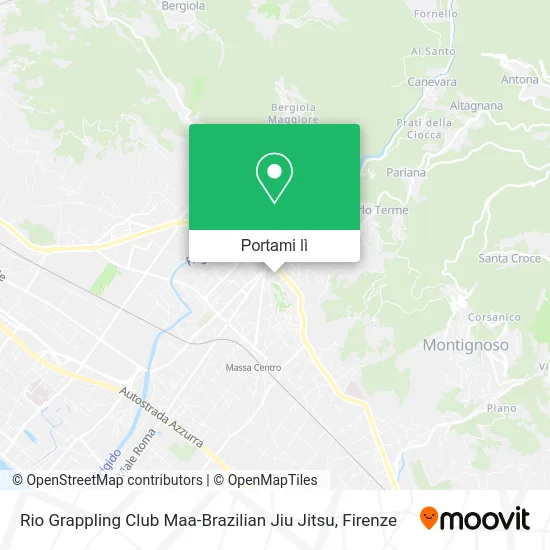 Mappa Rio Grappling Club Maa-Brazilian Jiu Jitsu