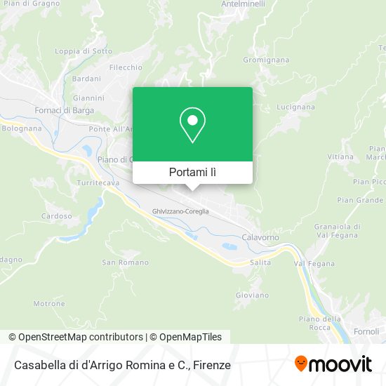 Mappa Casabella di d'Arrigo Romina e C.