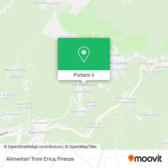 Mappa Alimentari Troni Erica