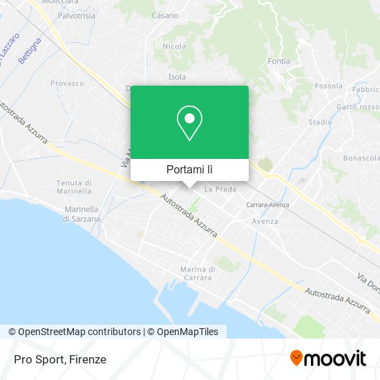 Mappa Pro Sport