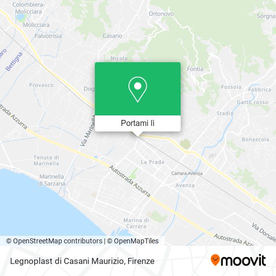 Mappa Legnoplast di Casani Maurizio