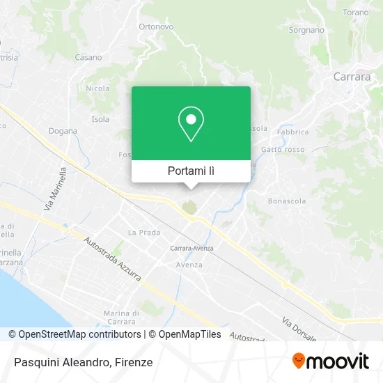 Mappa Pasquini Aleandro