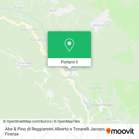 Mappa Abe & Pino di Reggiannini Alberto e Tonarelli Jacopo