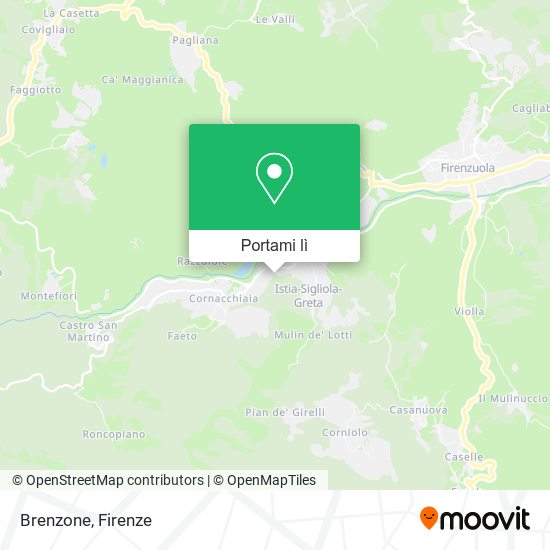 Mappa Brenzone