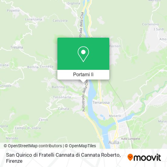 Mappa San Quirico di Fratelli Cannata di Cannata Roberto