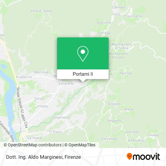 Mappa Dott. Ing. Aldo Marginesi
