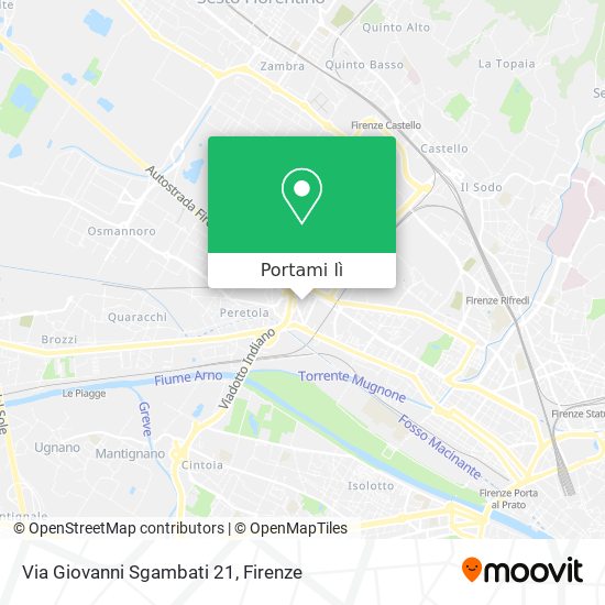 Mappa Via Giovanni Sgambati 21
