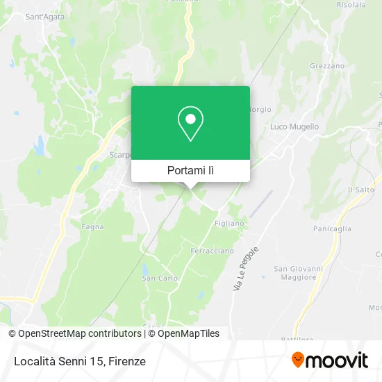 Mappa Località Senni  15