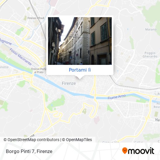 Mappa Borgo Pinti 7